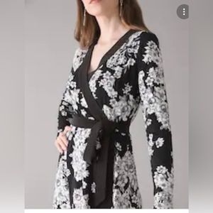 WHBM Revisable black and White dress